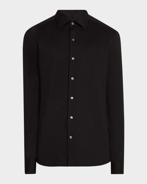 Men's Cotton Jersey Sport Shirt
