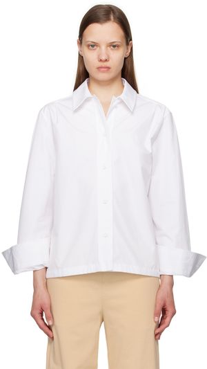Jil Sander White Button Shirt