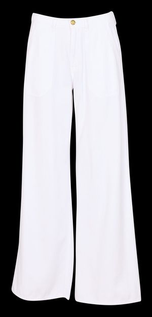 Le Temps Des Cerises - Pantalon large - Taille 34 - Blanc