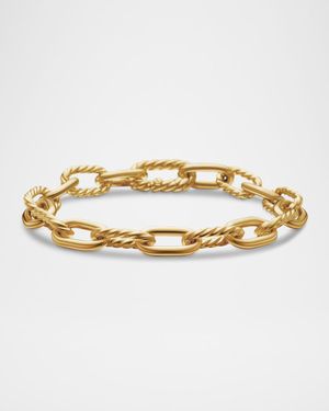 Madison Bracelet with Toggle in 18K Gold, 8.5mm