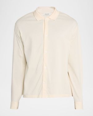 Men's Cotton Classic Fit Button-Down Shirt