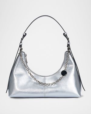 Marrakesh 25 Metallic Leather Shoulder Bag