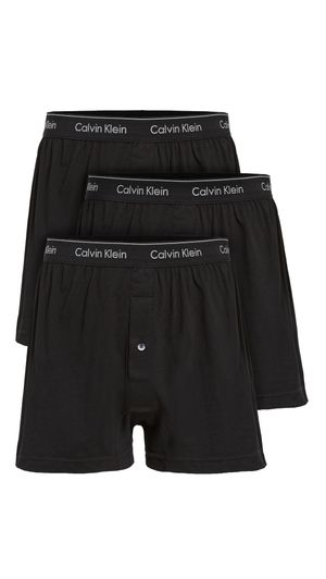 Calvin Klein Underwear Cotton Classic Fit Knit Boxers 3 Pack Multi XL