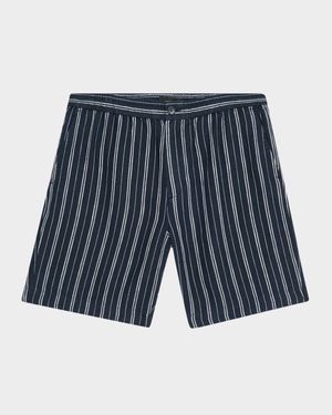 Men's Mesa Stripe Hemp Beach Shorts