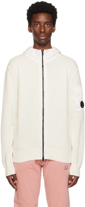 C.P. Company Off-White Lens Hoodie