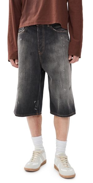 Acne Studios Judda Trafalgar Denim Shorts Black 52