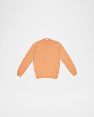 Men's Virgin Wool Solid Crewneck Sweater