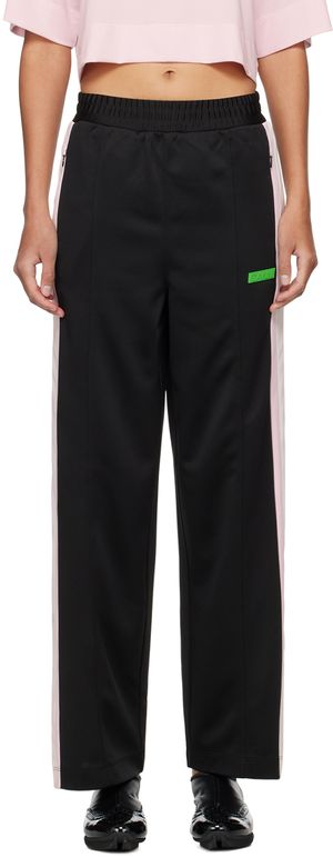 GANNI Pantalon de survêtement de sport noir - Sport