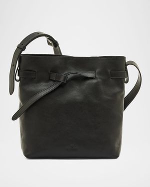 Elisa Leather Bucket Bag
