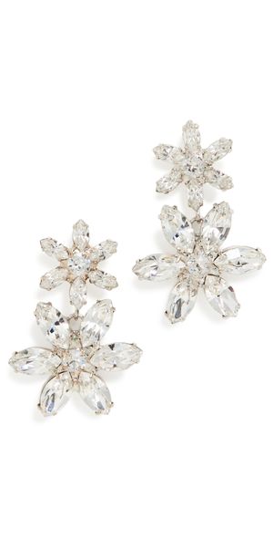 Jennifer Behr Audrey Earrings Crystal One Size