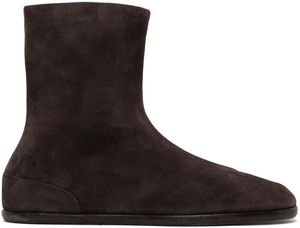Maison Margiela Brown Tabi Ankle Boots