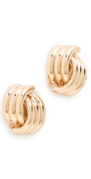 SHASHI Grace Earrings Gold One Size