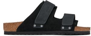 Birkenstock Black Narrow Uji Sandals