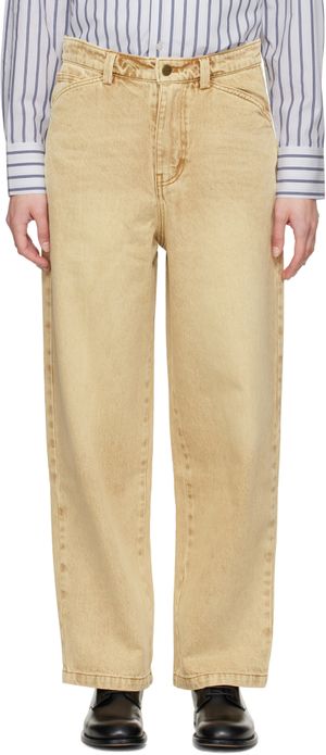 Carter Young Beige Big Ben Jeans