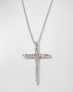Cross Necklace with Diamonds