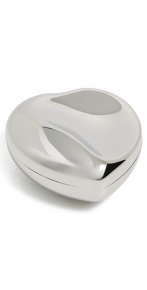 Georg Jensen Heart Pill Box Silver One Size