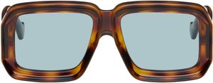 LOEWE Brown Paula's Ibiza Dive In Mask Sunglasses