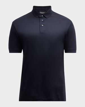 Men's Solid Polo Shirt