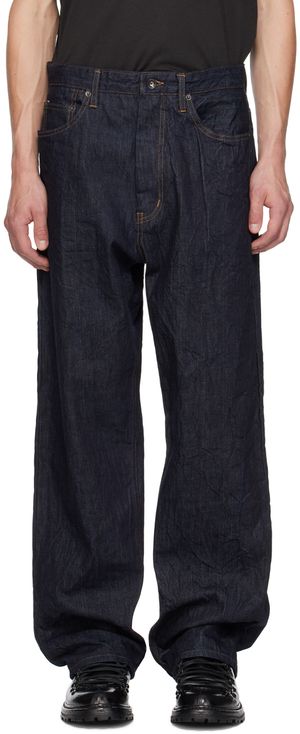 Engineered Garments Jean décontracté bleu