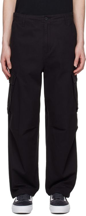 Carhartt Work In Progress Black Unit Cargo Pants