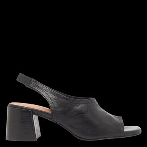 Jonak - Mules en cuir à talons - Taille 42 - Noir