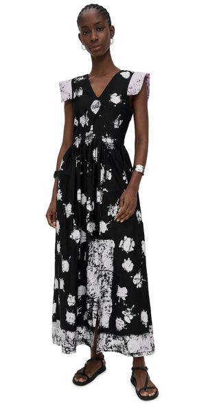 Busayo Korede Dress Black And Lilac M