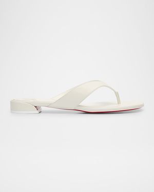 Sweet Janetonga Leather Thong Sandals