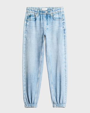 Miramar Cotton-Terry Crop Joggers