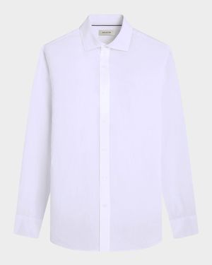 Men's Axel Long-Sleeve Linen Sport Shirt