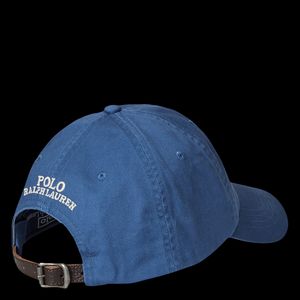 Polo Ralph Lauren - Casquette brodée en coton - Taille Unique - Bleu