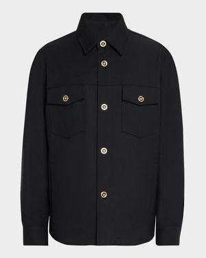 Men's Medusa Wool Overshirt