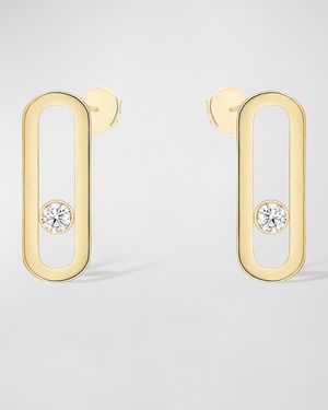 MOVE UNO 18K YELLOW GOLD EARRINGS