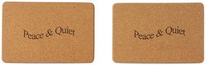 Museum of Peace & Quiet Brown Medium Cork Yoga Block Set