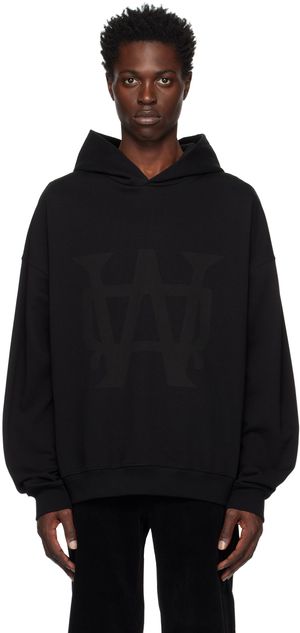 We11done Black Symbol Hoodie