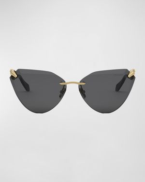 Serpenti Viper Cat-Eye Sunglasses