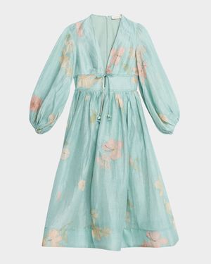 Illuminate Drawn Billow Dress