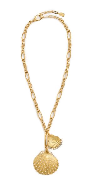 Elizabeth Cole Calico Necklace Pearl One Size