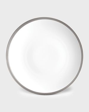 Soie Tressee Platinum Charger