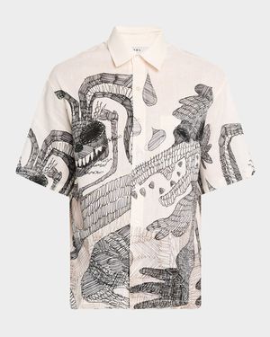 Men's Hao Button-Down Shirt