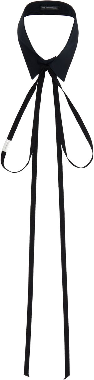 Ann Demeulemeester Black Raku Shirt Collar