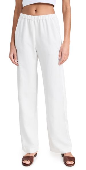 Enza Costa Twill Everywhere Pants Off White 4