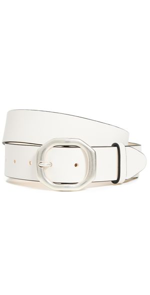 rag & bone Audrey Belt Antqwht L