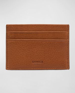 Men's Five-Pocket Leather Card Case