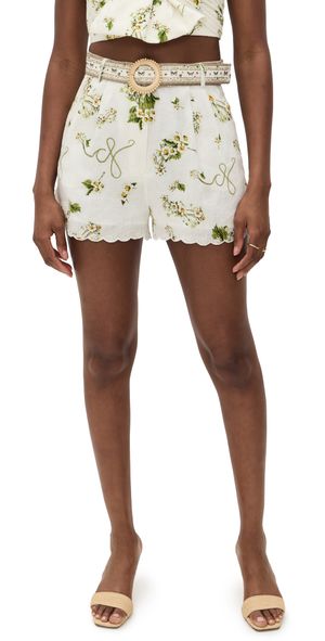 Camilla Tuck Front Shorts Botanical Utopia XL