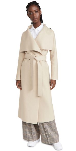 Harris Wharf London Women Volcano Coat Almond 42