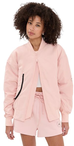 adidas by Stella McCartney True Nature Woven Bomber Vapor Pink XS