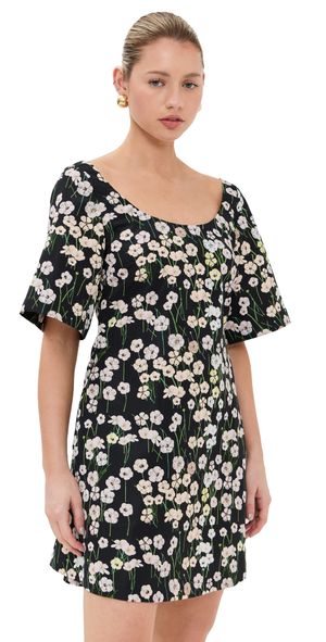 Bernadette Manou Short Dress Buttercups/Black 40