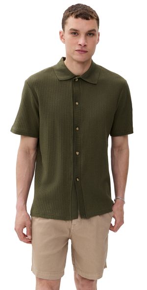 Les Deux Axel Shirt Olive Night XXL