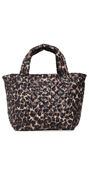 MZ Wallace Small Metro Tote Deluxe Leopard One Size