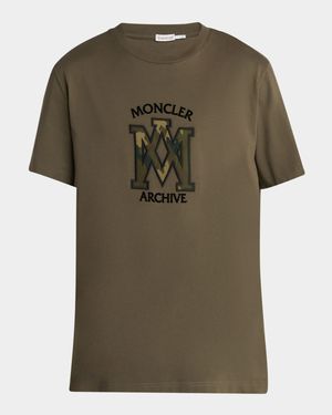 Men's Camouflage Logo Crewneck T-Shirt